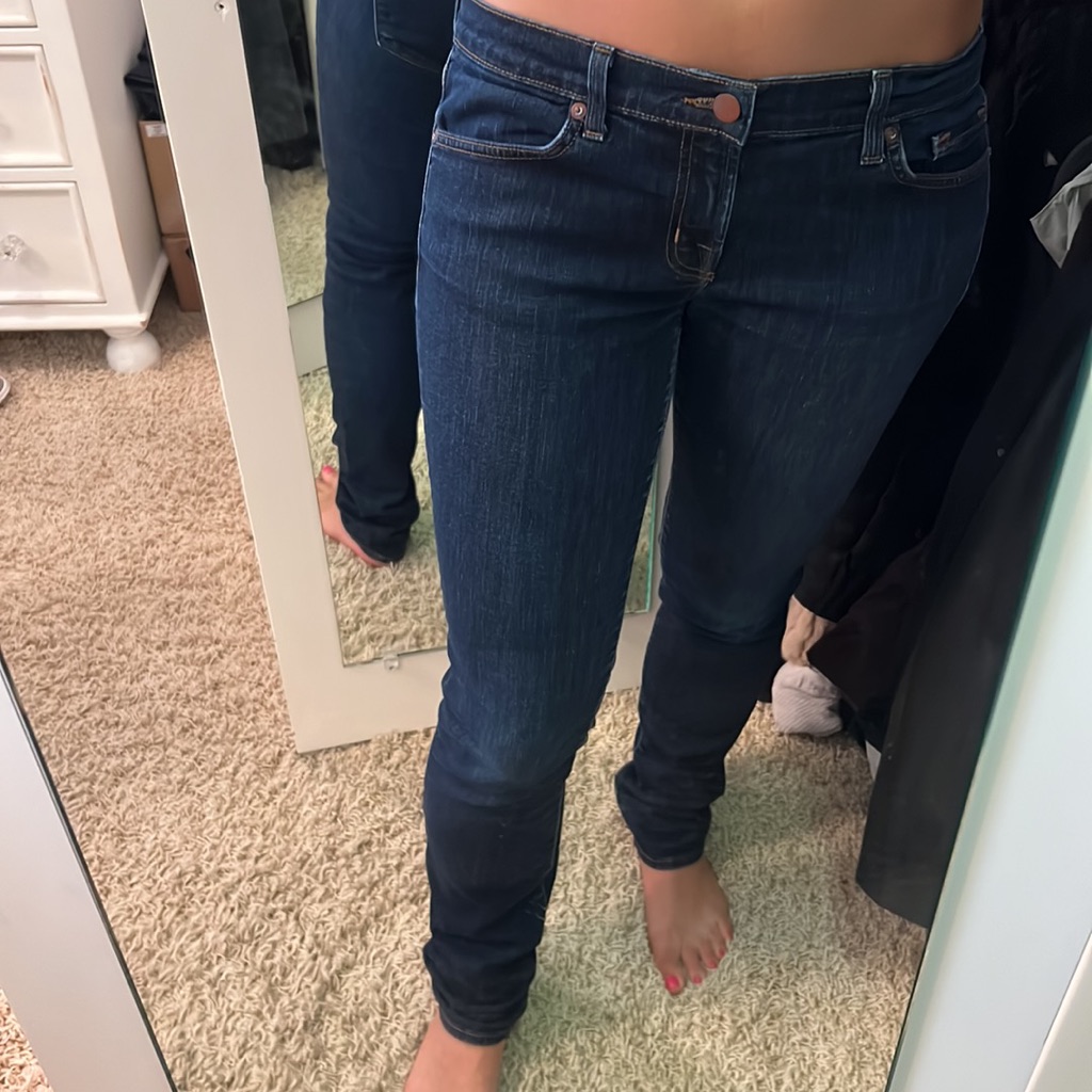 J Brand Pencil Leg Jeans In Pure
